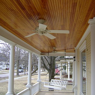 Tongue & Groove Porch Ceiling